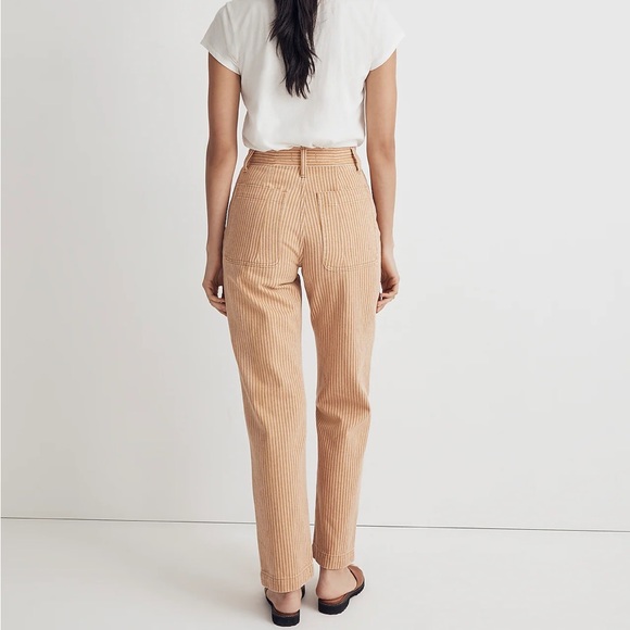 The Perfect Vintage Straight Jean in Stripe - Picture 6 of 9